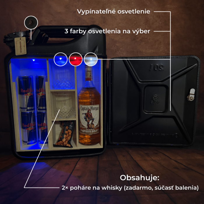 Čierny Kanister bar (Tretinkový model) – Obrázok 5