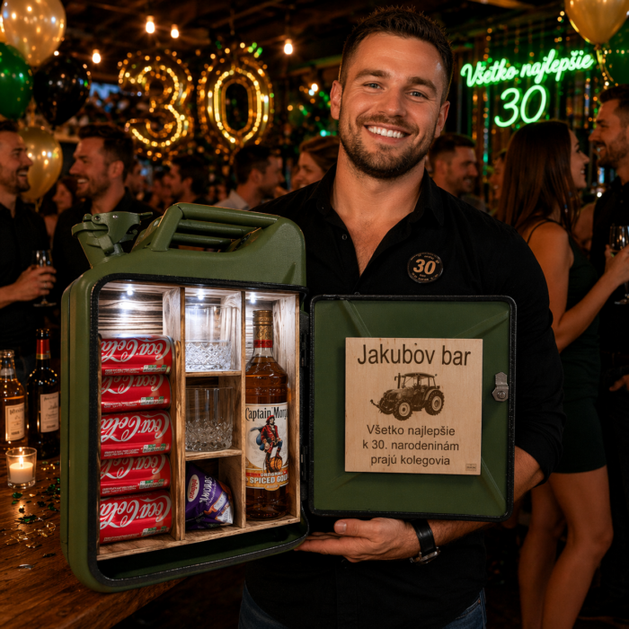 Zelený Kanister bar (Tretinkový model) – Obrázok 7