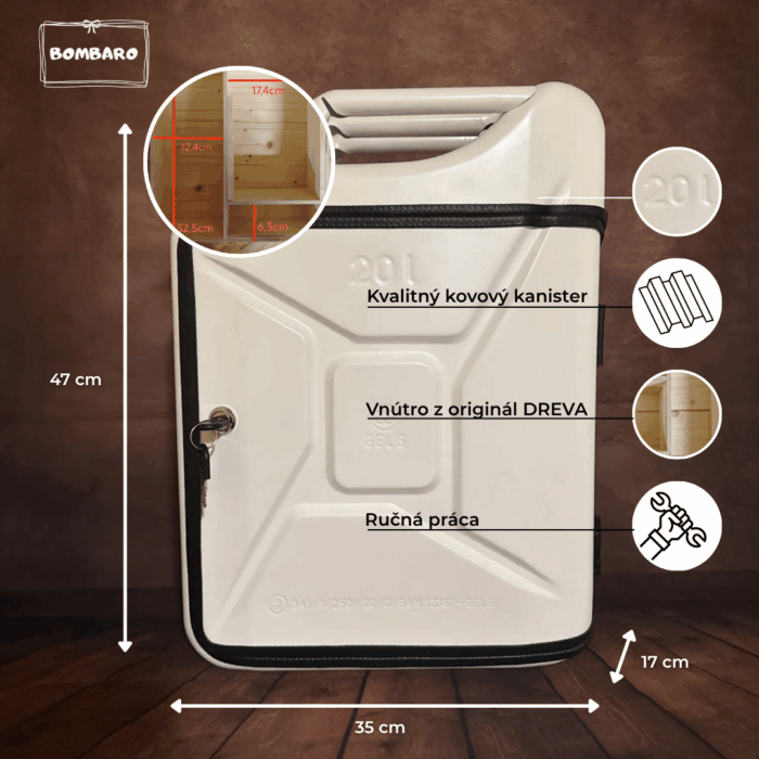 Biely Kanister bar (Pivný model) – Obrázok 7