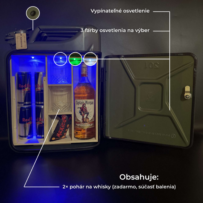 Zelený Kanister bar (Tretinkový model) – Obrázok 5