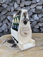 Drevený nosič piva | varianta čisté drevo – Obrázok 2