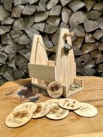 Drevený nosič piva | varianta čisté drevo – Obrázok 7