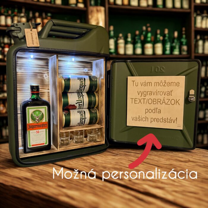 Zelený Kanister bar (Pivný model) – Obrázok 3